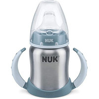Nuk NB5 255247 FC Akıtmaz Kulplu 6+ Ay 125 ml Alıştırma Bardağı Mavi