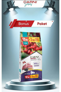 CarniLife Cranberry Ancestrial Grain Böğürtlenli Kuzu Etli Büyük Orta Irk Yetişkin Köpek Maması 15 kg