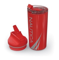 Nautica NTM02 Sport Çelik 950 ml Pipetli Matara Termos Kırmızı