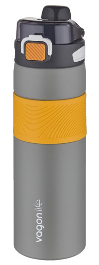 Vagonlife FFVGN032 Çelik 800 ml Pipetli Matara Outdoor Termos Gri