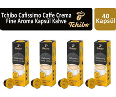 Tchibo Cafissimo Fine Aromalı Caffe Crema 4x10'lu Kapsül Kahve