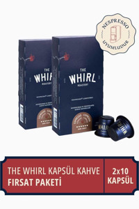The Whirl Fırsat Paketi Espresso 2x10'lu Kapsül Kahve