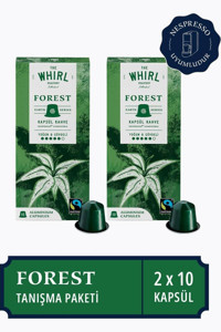 The Whirl Forest Future Friendly Espresso 2x10'lu Kapsül Kahve