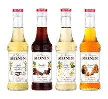 Monin Le Lirop De Vanilya Karamel Beyaz Çikolata Kahve Şurubu 4x250 ml