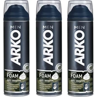Arko Anti-Irritation Seyahat Boyu Tıraş Köpüğü 3x200 ml