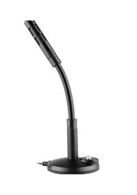Snopy SN-120 Profesyonel Dinamik 3.5 mm Kablolu Yayıncı Oyuncu Masaüstü Mikrofonu Siyah