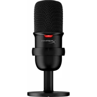 HyperX Solocast Profesyonel Condenser USB Type C Kablolu Yayıncı Oyuncu Masaüstü Mikrofonu Siyah
