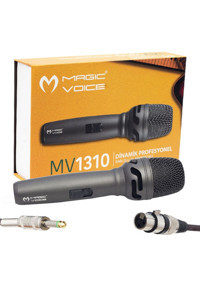 Magicvoice Mv-1310 Profesyonel Dinamik XLR Kablolu El Mikrofonu Siyah