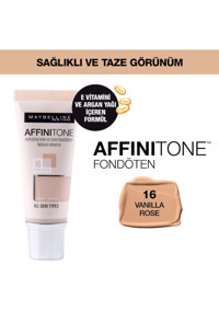 Maybelline New York Affinitone Vanilla Rose 16 Krem Tüp Fondöten 30 ml