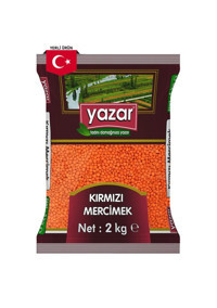 Yazar Kırmızı Mercimek 2 kg