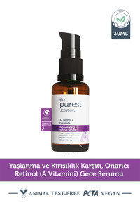 The Purest Solutıons Rejuvenating Retinollü Canlandırıcı Yaşlanma Kırışıklık Karşıtı Jel Yüz Serumu 30 ml