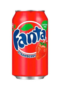 Fanta Çilekli Kutu Gazoz 355 ml