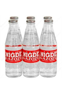 Niğde Gazozu Sade Şişe Gazoz 6 Adet 250 ml