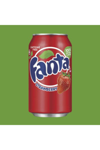 Fanta Çilekli Kutu Gazoz 330 ml