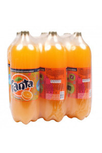 Fanta Portakallı Pet Gazoz 6 Adet 2.5 lt