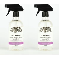 Claribon Lavanta Biberiye Kokulu Cam Temizleyici Sprey 2x500 ml