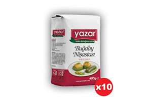 Yazar Buğday Nişastası 10x400 gr