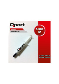 Qport QT55M 5 W/mk Şırınga Termal Macun 5 gr