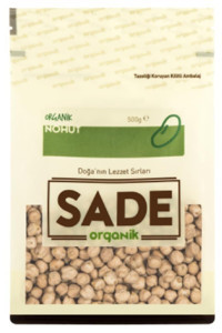 Sade Organik Organik Nohut 500 gr