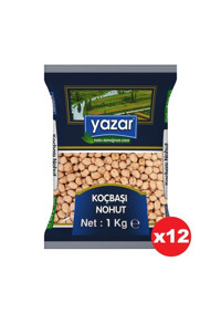 Yazar Koçbaşı Nohut 12x1 kg