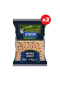 Yazar Yerli Beyaz Nohut 2x1 kg