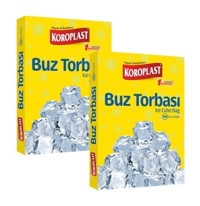 Koroplast Orta Bölmeli Kilitli Buz Torbası 2x196'lı