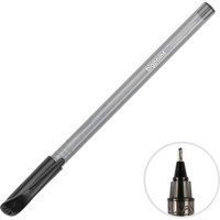 Bigpoint Master Plastik Tek Renkli 1.0 mm Siyah 50'li Tükenmez Kalem