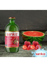 Sarıkız Karpuzlu Çilekli Soda 24'lü 250 ml