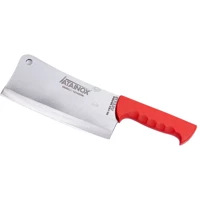 Atainox Silver No:2 Plastik Saplı 22 cm Düz Satır