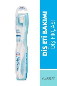 Meridol Soft Yumuşak Manuel Diş Fırçası Beyaz Mavi