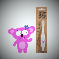 Jack N' Jill Kids Koala Ultra Soft Manuel Çocuk Diş Fırçası Beyaz