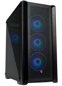 Frisby FC-9445G RGB Mesh 4 Fanlı Siyah Dikey Kullanım ATX Oyuncu Bilgisayar Kasası