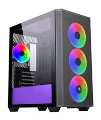 Power Boost PB-P2252BP RGB Mesh 4 Fanlı Siyah Dikey Kullanım ATX Oyuncu Bilgisayar Kasası
