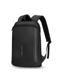 Mark Ryden SLIM MR-9813 Düz İki Gözlü Oxford Kumaş 15.6 inç Sırt Laptop Çantası Siyah