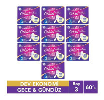 Orkid Platinum İnce 6'lı Hijyenik Ped 10 Adet