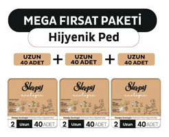 Sleepy Ecologic Organik Antialerjik İnce 40'lı Hijyenik Ped 3 Adet