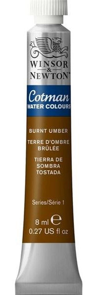 Winsor & Newton Cotman 76 Tüp Burnt Umber Sulu Boya