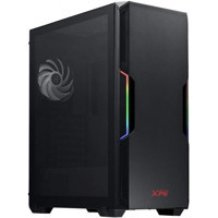 Xpg Starker RGB Sıvı Soğutmalı 2 Fanlı Siyah Dikey Kullanım ATX Oyuncu Bilgisayar Kasası