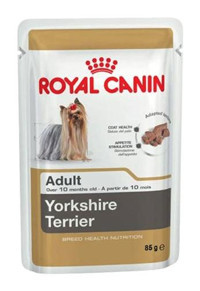 Royal Canin Yorkshire Terrier Kümes Hayvanlı Parça Etli Yetişkin Yaş Köpek Maması 85 gr