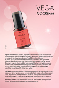 Viavior Vega + 30 Spf Güneş Koruyuculu Suya Dayanıklı CC Krem 50 ml