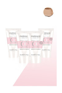 Farmasi All In One Ortadan Koyuya Güneş Koruyuculu Suya Dayanıklı CC Krem 4x50 ml