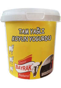 Üzeyir Bayrak Koyun Kaymaksız Yoğurt 1 kg