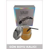 Lollis Şeffaf Wax Kaş Sabitleyici