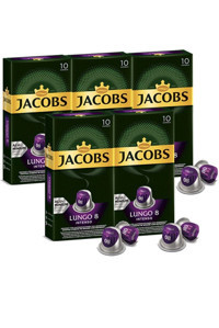 Jacobs 8 Intenso Lungo 5x10'lu Kapsül Kahve