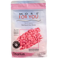 More For You Titanyum Pudralı Hassas Ciltler İçin Boncuk Ağda 250 gr