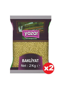 Yazar Yeşil Mercimek 2x2 kg