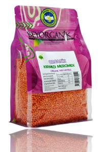 Beyorganik Organik Kırmızı Mercimek 1 kg