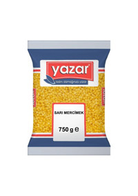Yazar Sarı Mercimek 750 gr