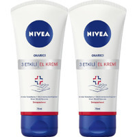 Nivea Tüm Ciltler Organik Vegan Parfümlü El Kremi 2x75 ml