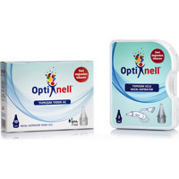 Optinell Şeffaf Yedek Uçlu Nazal Burun Aspiratörü Seti+Yedek Ucu 10'lu